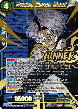 Trunks, Heroic Bond