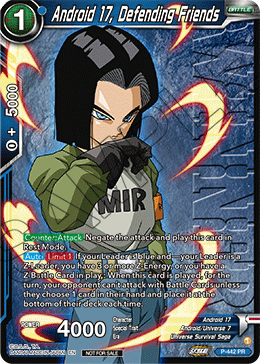 Android 17, Defending Friends