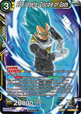 SSB Vegeta, Disciple of Gods