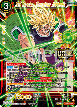 SS Broly, Surging Attack