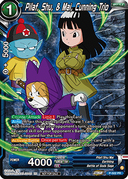 Pilaf, Shu, & Mai, Cunning Trio