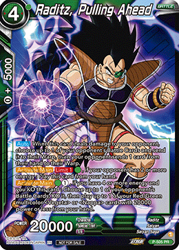 Raditz, Pulling Ahead