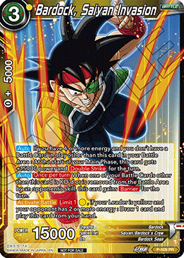 Bardock, Saiyan Invasion