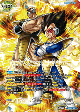 Vegeta & Nappa, Saiyan Invasion