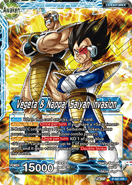 Vegeta & Nappa, Saiyan Invasion