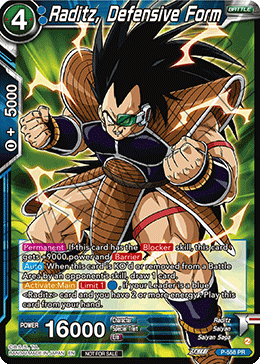 Raditz, Defensive Form