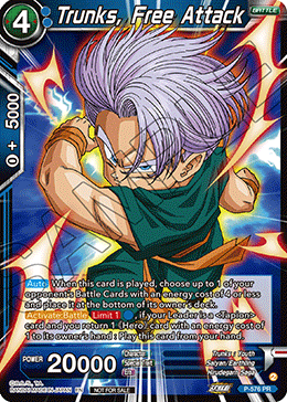 Trunks, Free Attack