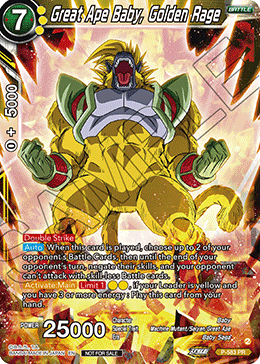 Great Ape Baby, Golden Rage