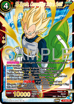 SS Vegeta, Competitive Saiyan Spirit