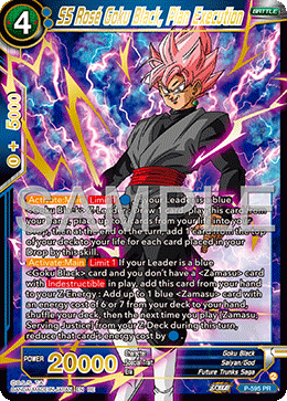 SS Rosé Goku Black, Plan Execution