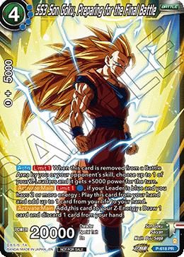 SS3 Son Goku, Preparing for the Final Battle