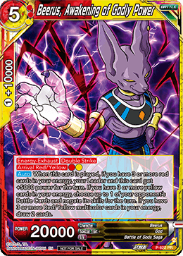 Beerus, Awakening of Godly Power