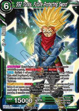 SS2 Trunks, Future-Protecting Sword