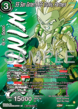 SS Son Goten & SS Trunks, Partners