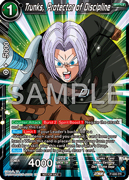 Trunks, Protector of Discipline