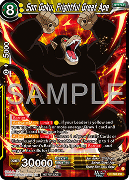 Son Goku, Frightful Great Ape