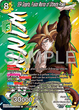 SS4 Gogeta, Fusion Warrior of Ultimate Power