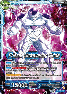 Frieza, Unwavering Pride