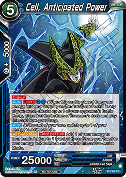 Cell, Anticipated Power