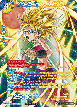 SS Caulifla, Unstoppable Curiosity