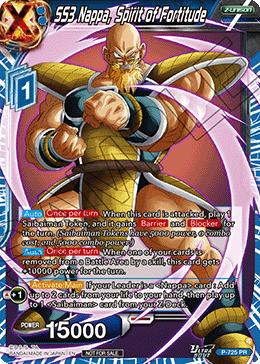SS3 Nappa, Spirit of Fortitude