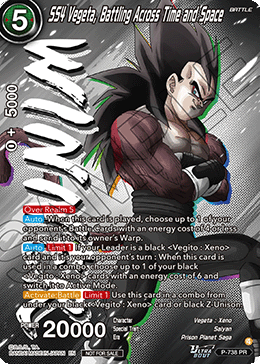 SS4 Vegeta, Battling Across Time and Space