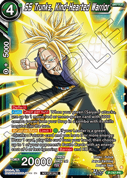 SS Trunks, Kind-Hearted Warrior