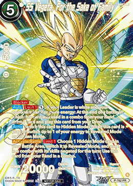 SS Vegeta, For the Sake of Family