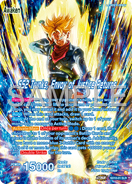 SS2 Trunks, Envoy of Justice Returns