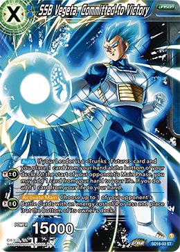 DRAGON BALL SUPER ZENKAI - BLUE FUTURE STARTER DECK