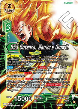 SS3 Gotenks, Warrior's Growth