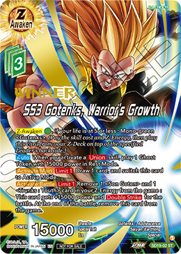 SS3 Gotenks, Warrior's Growth