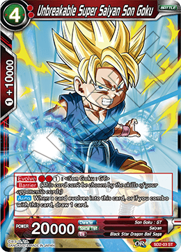 Unbreakable Super Saiyan Son Goku