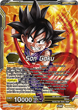 Dragon Ball Super Card Game- Ultra Instinct -Sign- Son Goku (SPR)