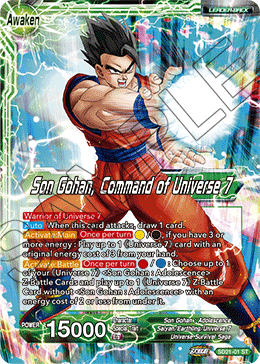 Son Gohan, Command of Universe 7