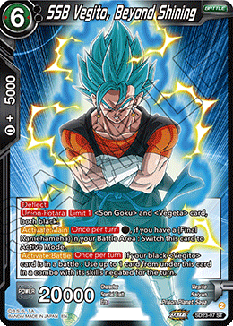 SSB Vegito, Beyond Shining