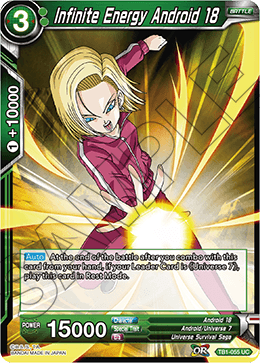 Infinite Energy Android 18