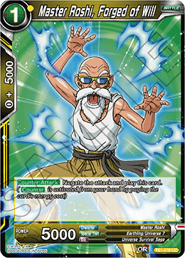 Master Roshi, Forged of Will