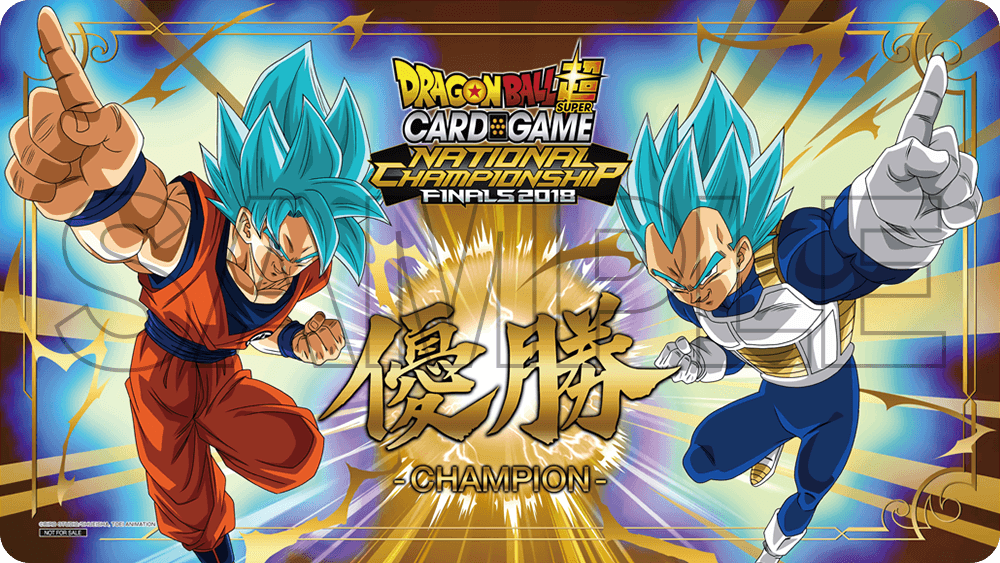 Dragon Ball Super: National Championship Finals 2018 - Top 32 Playmat -  Bandai Playmats - Playmats