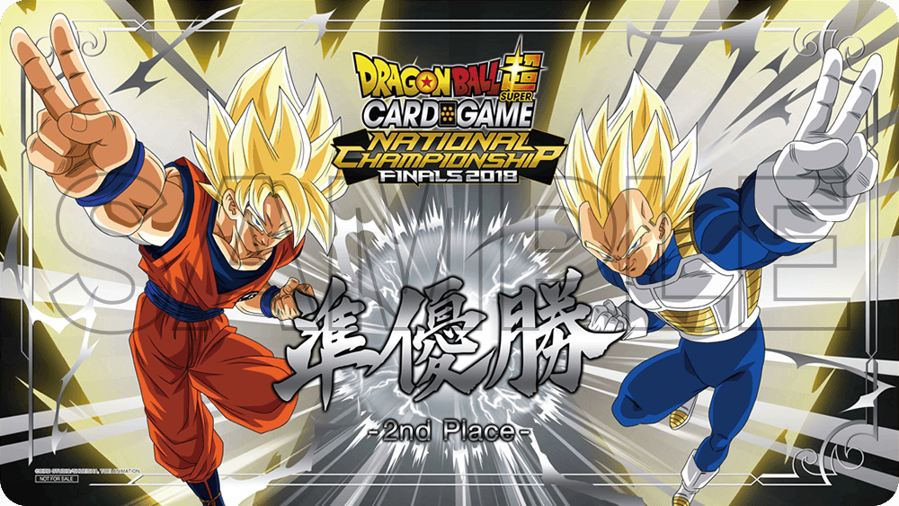 Dragon Ball Super: National Championship Finals 2018 - Top 32 Playmat -  Bandai Playmats - Playmats