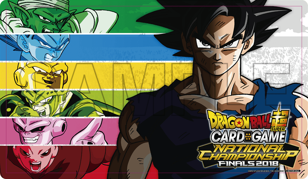 Dragon Ball Super: National Championship Finals 2018 - Top 32 Playmat -  Bandai Playmats - Playmats