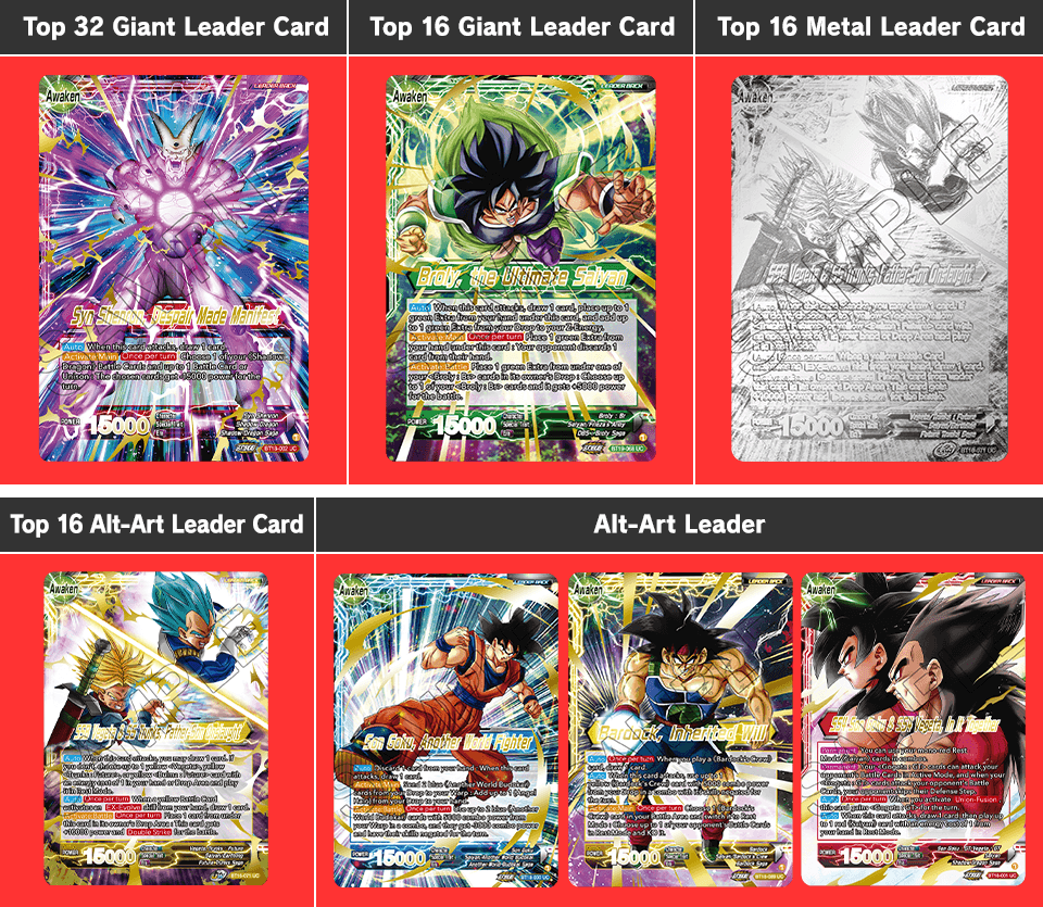 Dragon Ball Super Card Game, Oceania, Zenkai Cup ONLINE on