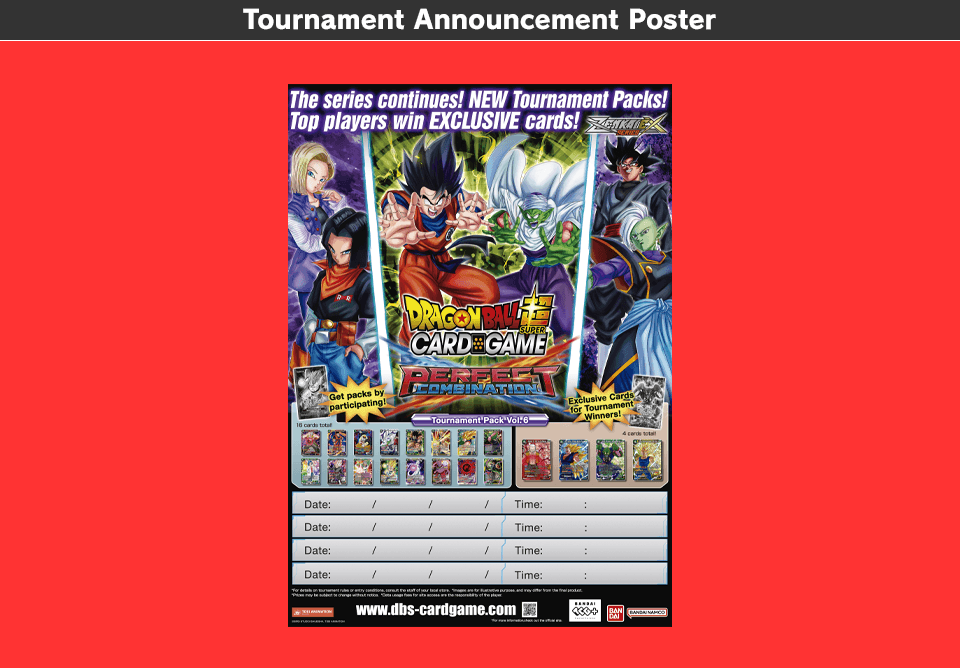 Tournament Announcement Poster