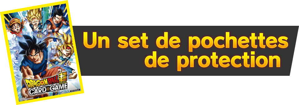 Un set de pochettes de protection