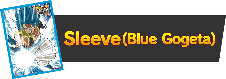 Sleeve(Blue Gogeta)