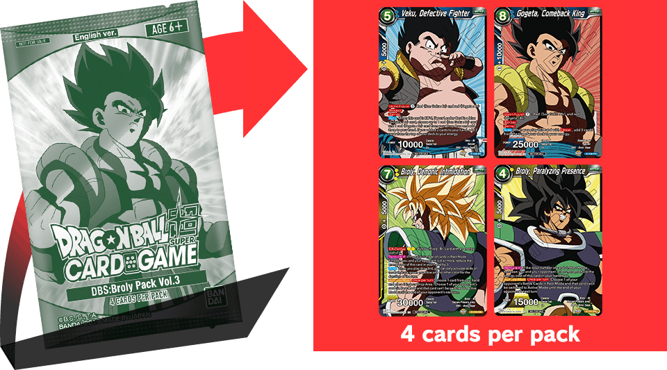 DBS: Broly Pack Vol. 3