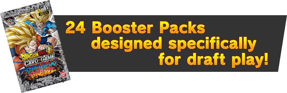 24 Booster Packs designed specifically for draft play!