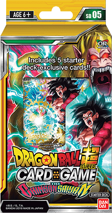 STARTER DECK ～The CRIMSON SAIYAN～【DBS-SD05】