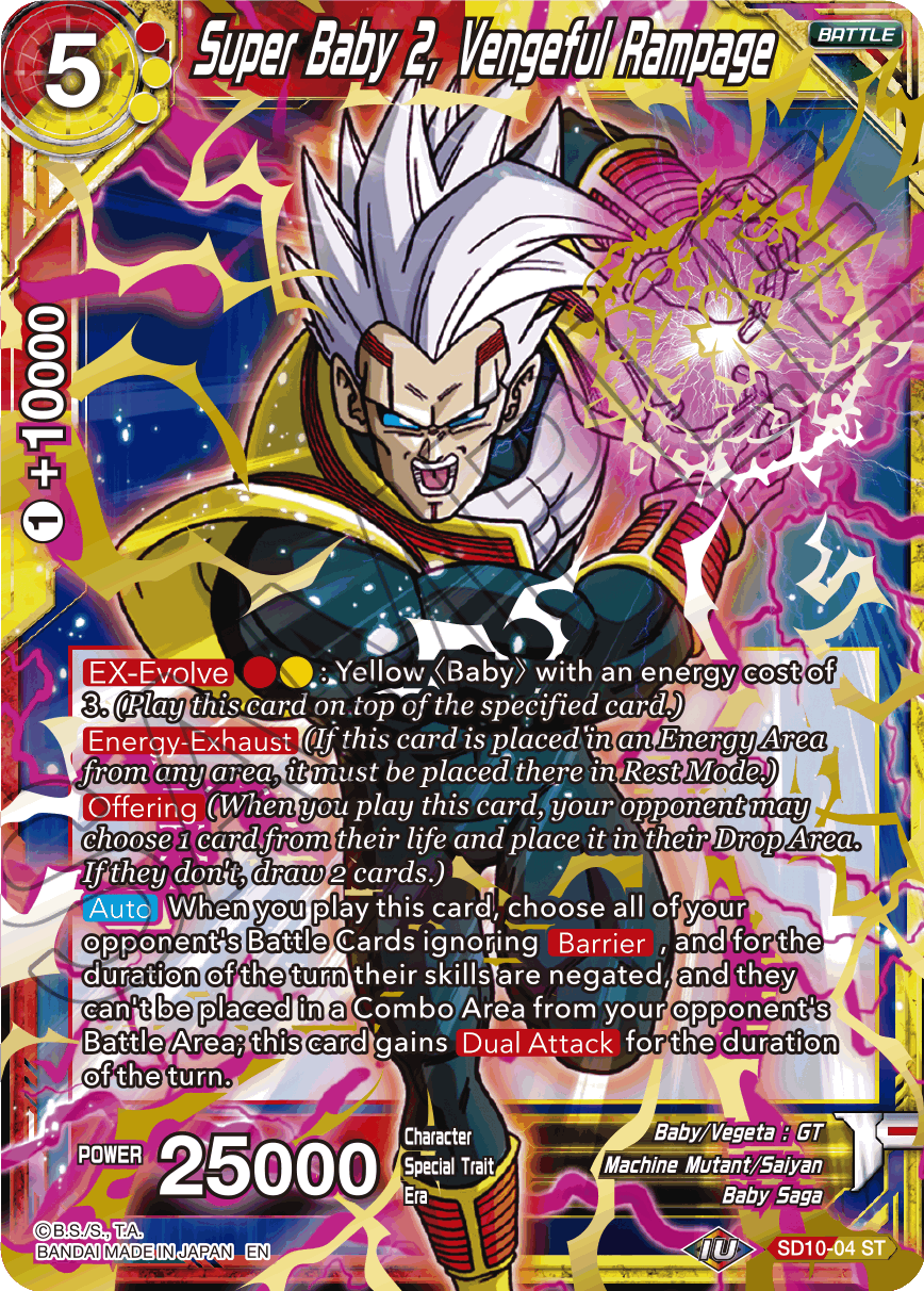 STARTER DECK 10 PARASITIC OVERLORD [DBSSD10] product DRAGON BALL