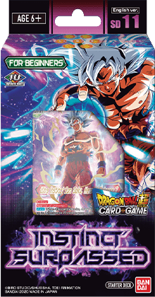 Bandai BJP2509851 Dragon Ball Super CG Sd11 Instinct Surpassed Trading Card for sale online 